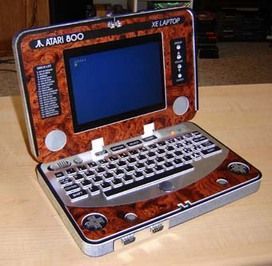 Retro Atari 800 XE Laptop