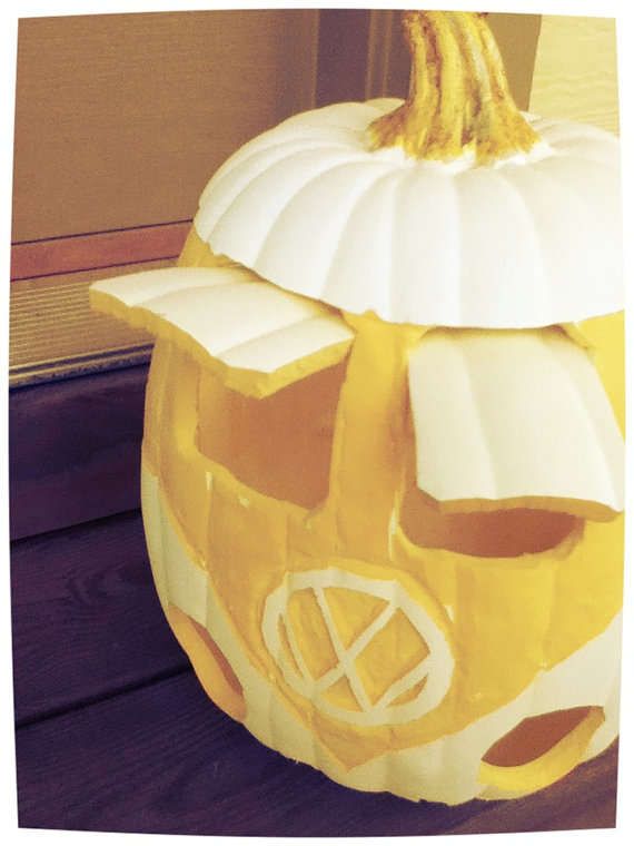 Hippie-Inspired Jack-O-Lanterns