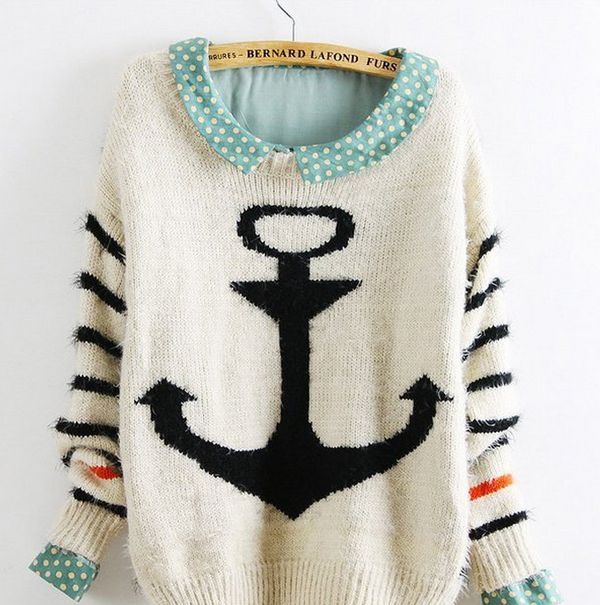 Oversized Nautical Sweaters