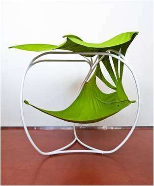 Leaf-Shaped Loungers