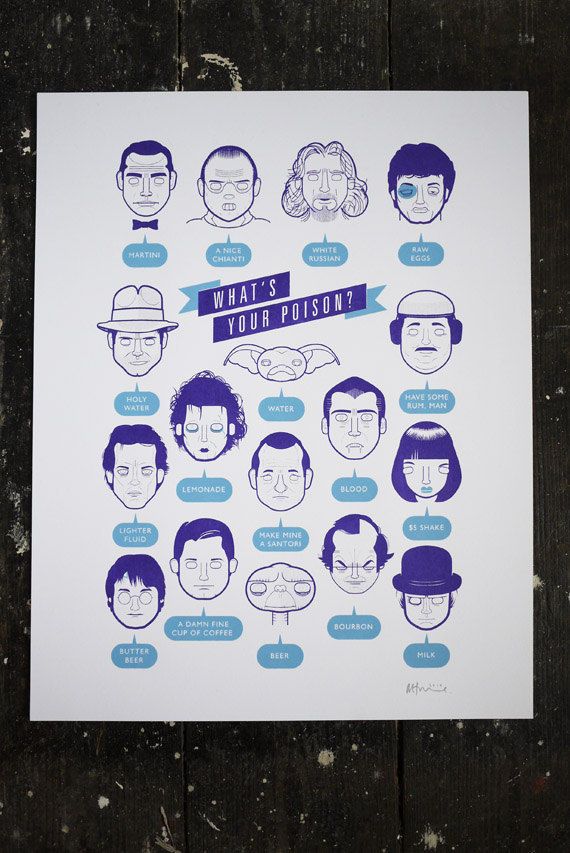 Pop Culture Drinking Charts