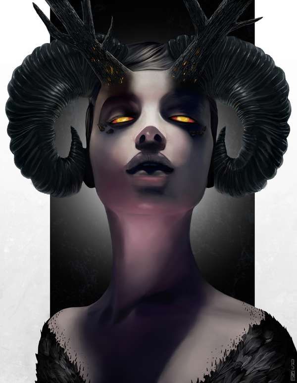 Haunting Fantasy Female Portraits