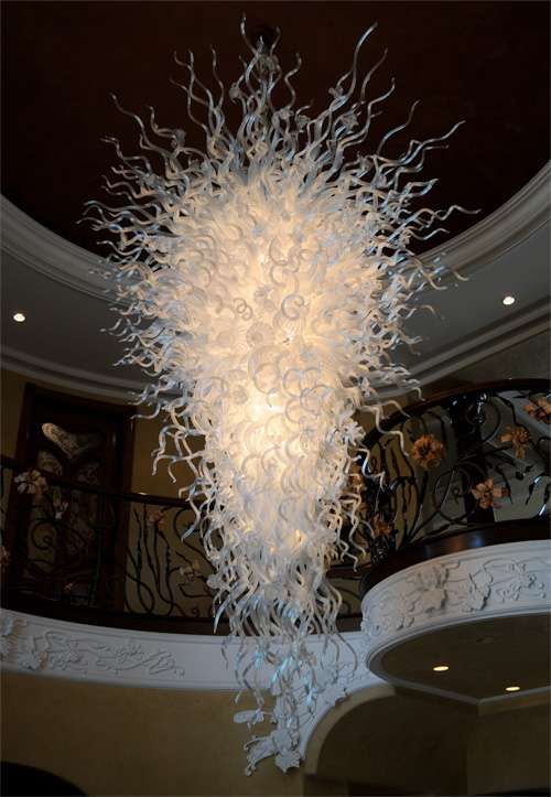 Glass-Crafted Chandeliers