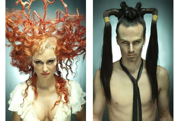 Fantastical Wig Photography