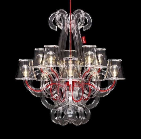 Baroque-Inspired Outdoor Lighting