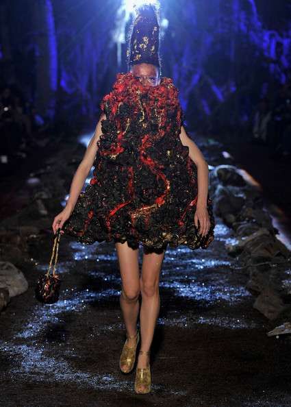 Volcanic Minidresses : Romance Was Born Catwalk