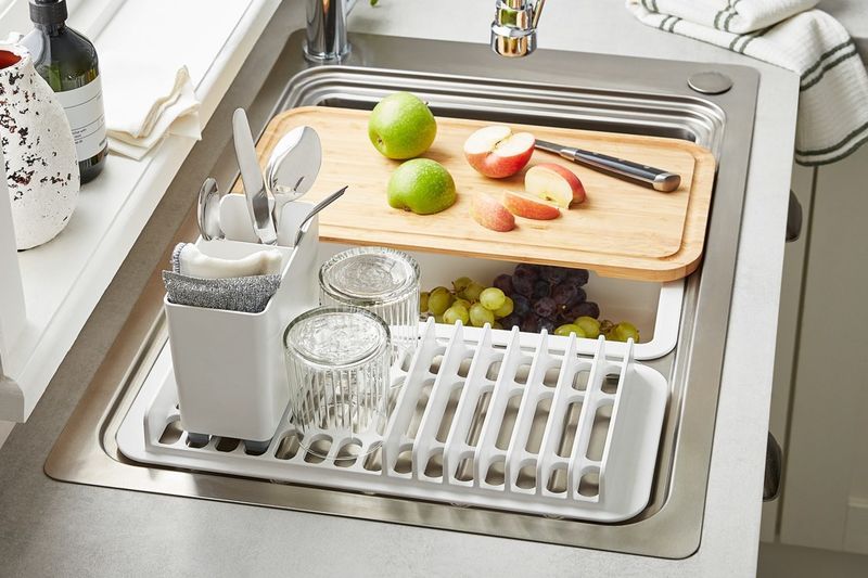 Real Home Innovations Small Deluxe Dish Drainer