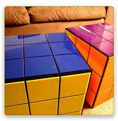 Rubik's Cube Table