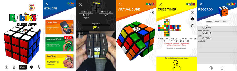 Ai Puzzle Solving Apps Rubik S Official Cube App