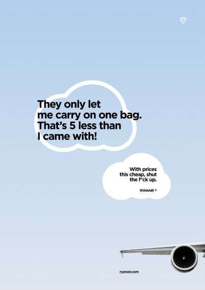 Cheeky Cheap Airline Ads