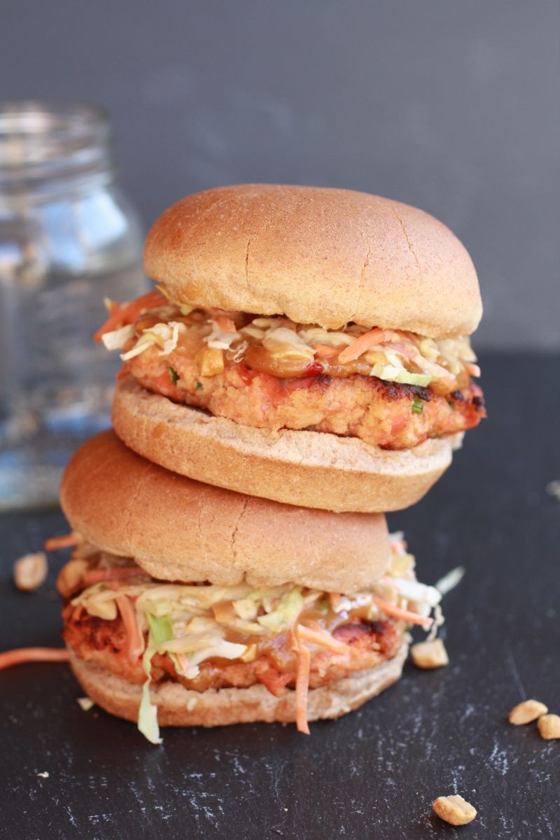 Fiery Fish Burgers