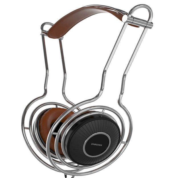 Retro Modern Headphones