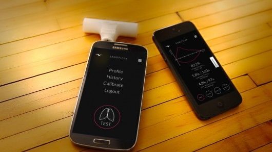 Smartphone Lung Monitors