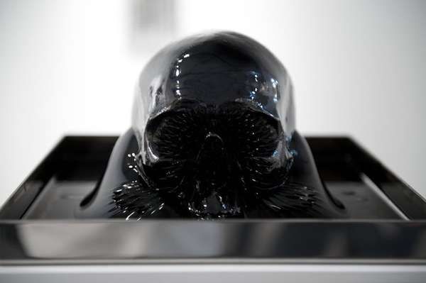 Macabre Ferrofluid Artworks