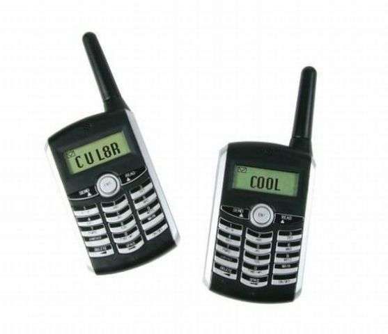 SMS-Only Walkie-Talkies