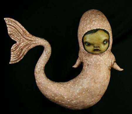 Sea Monkey Sculptures: Scott Radke Channels Childhood Nostalgia, Creepily