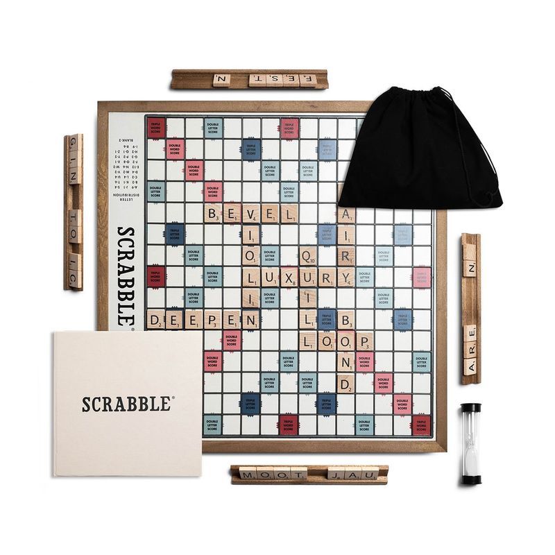 Heirloom-Like Board Games : Scrabble Deluxe Edition