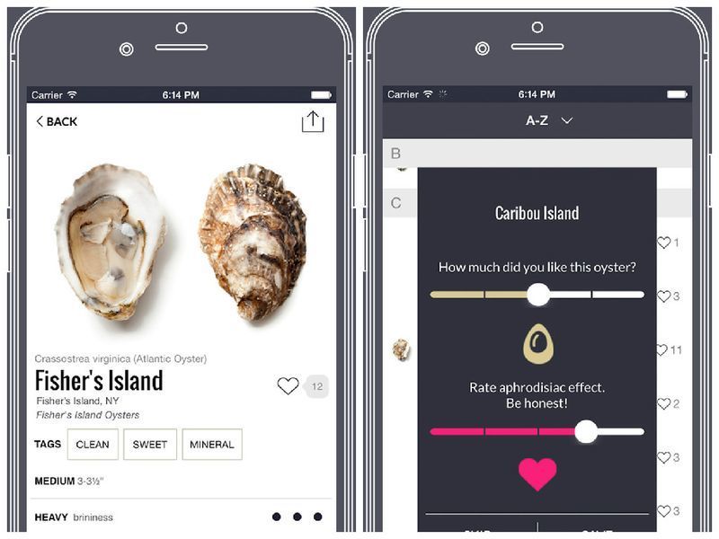 Oyster Bar-Locating Apps