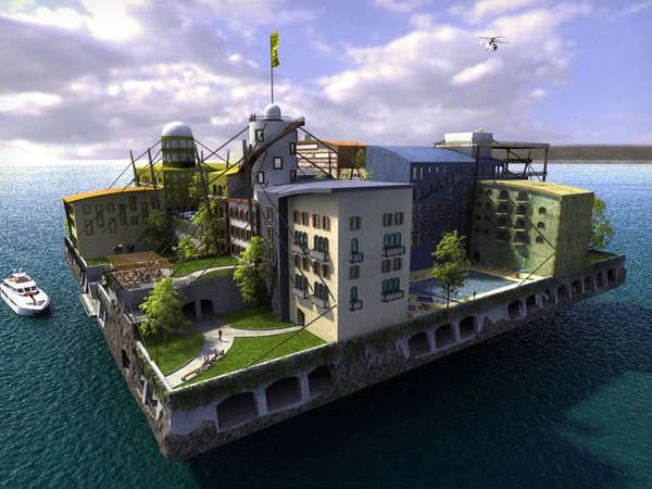 Independent Floating City-States