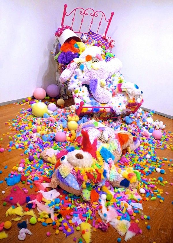 Vibrantly Explosive Technicolor Exhibits