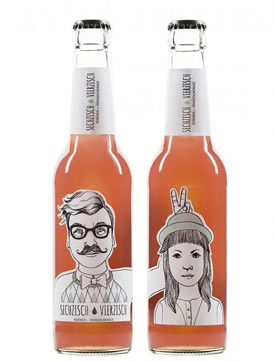 Hipster-Faced Brew Branding