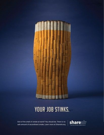 Cigarette Food Ads