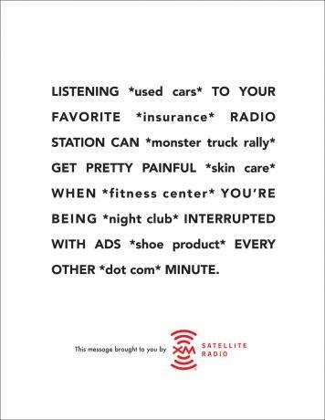 Interrupted Radio Ads