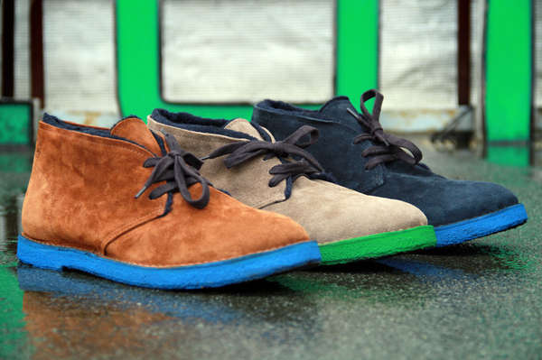 mens shoes with colored soles