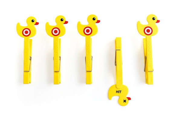 Cute Bird Target Clips