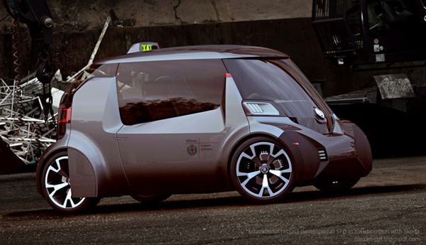 Futuristic Czech Cab Concepts