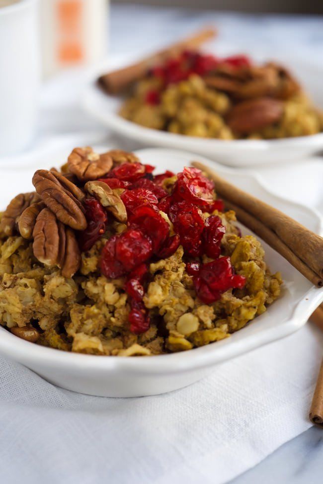 Pumpkin Peanut Butter Porridge