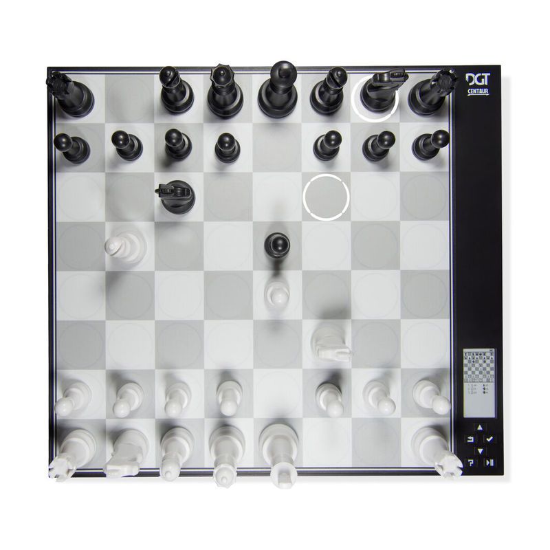 This innovative smart chessboard lets you play online with real