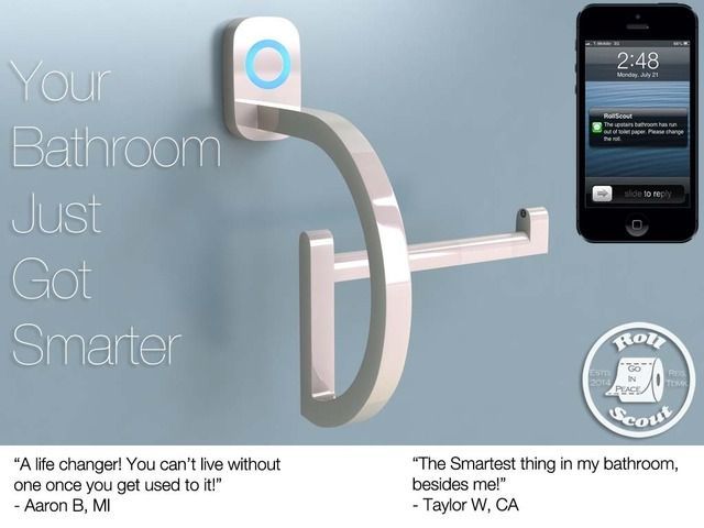 Smart Toilet Paper Holders