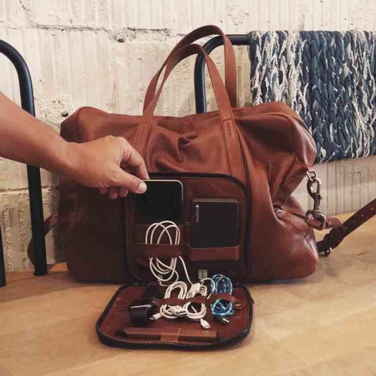 WiFi-Enabled Leather Bags