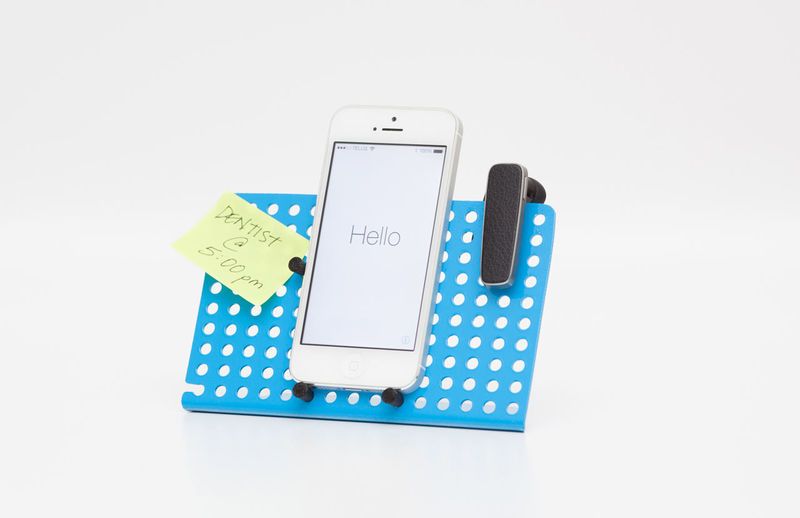 Pegboard Phone Stands