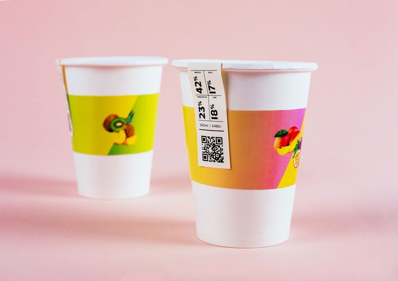 Mathematic Smoothie Branding