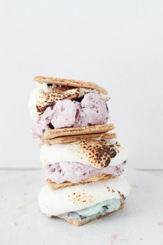 S'mores Ice Cream Sandwiches