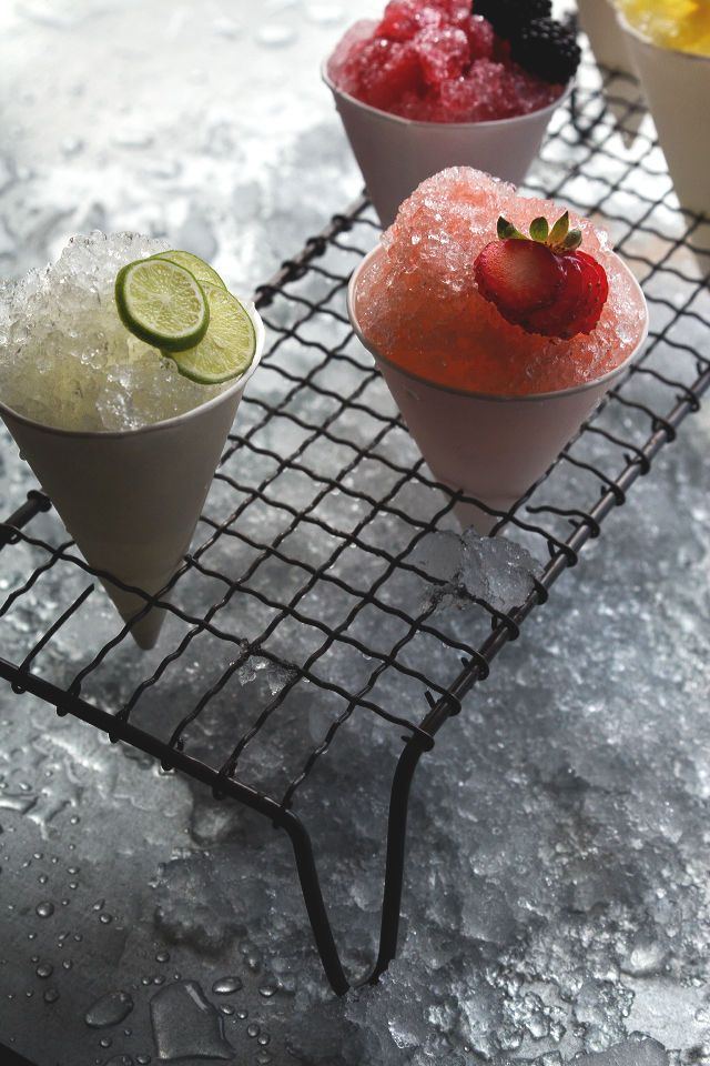 Cocktail Snow Cones