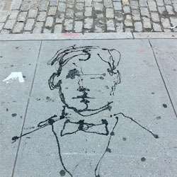 Mysterious Sidewalk Illustrations