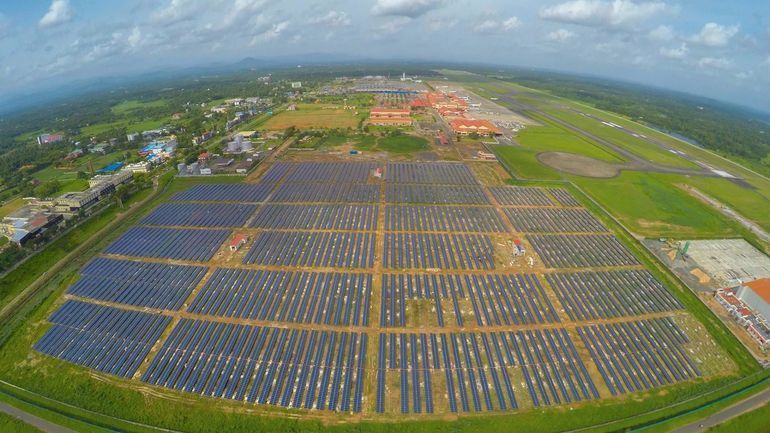 Solar-Powered Airports