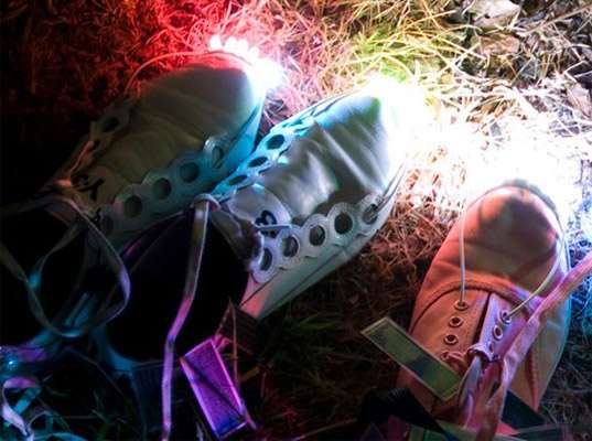 Solar Shoe Lights