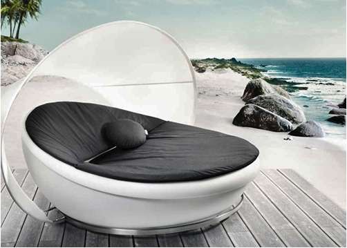 Elliptical Outdoor Loungers