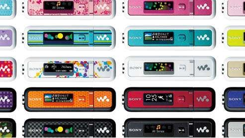 Swappable Walkman Faceplates