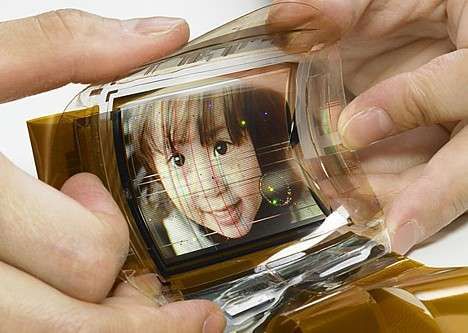 Sony's Flexible Full-Color OLED