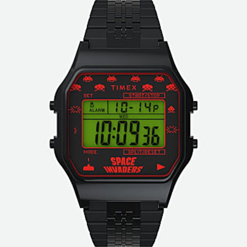 Retro Game-Inspired Watches : Space Invader and Timex