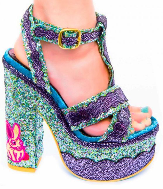 Bedazzled Bunny Shoes