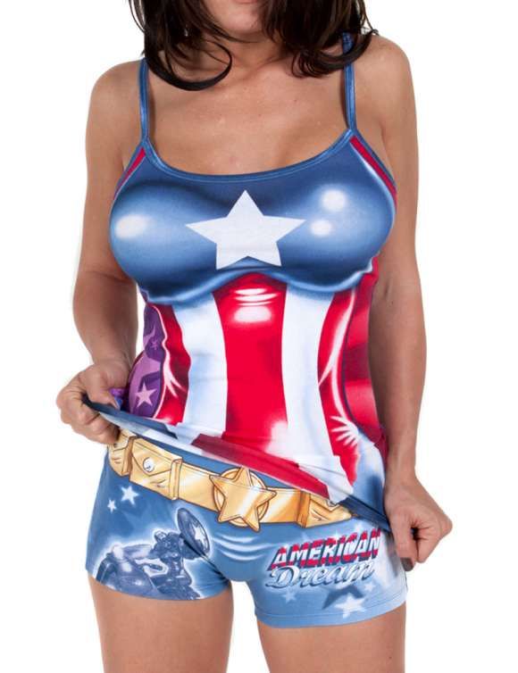 Sexy Superhero Sleepwear