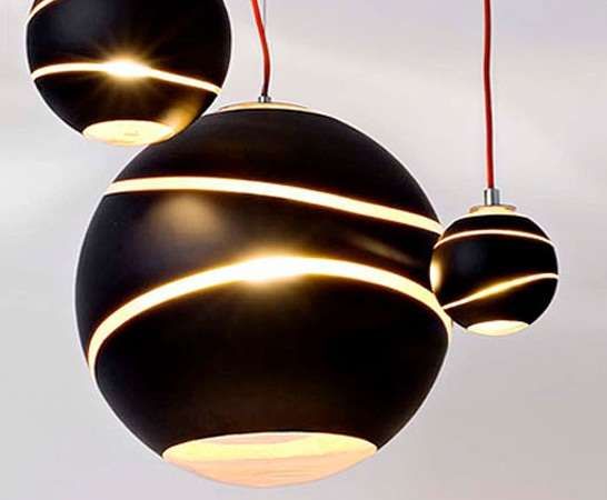 Dangling Bubble Lamps