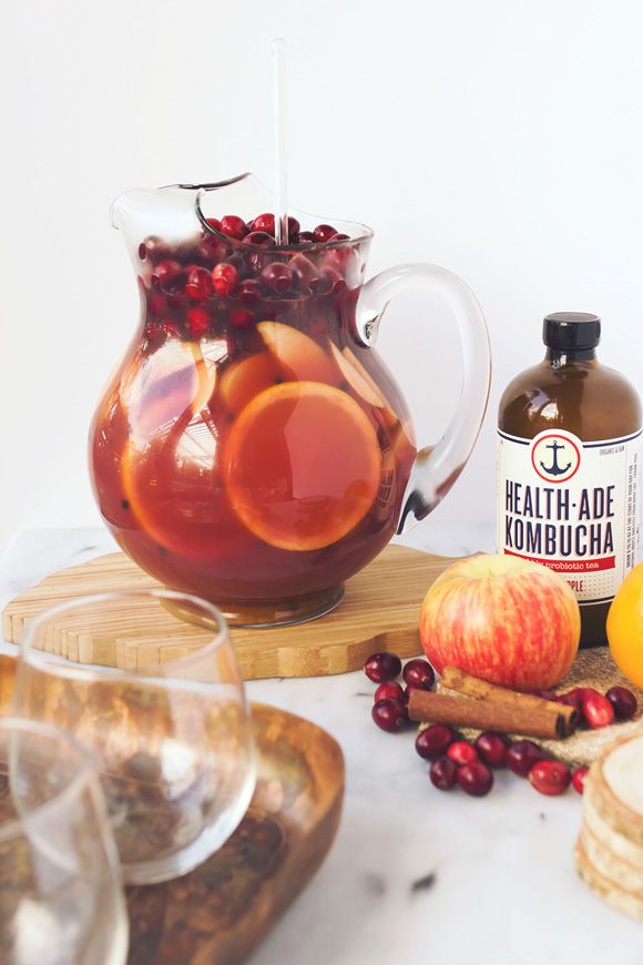 Autumnal Kombucha Sangria