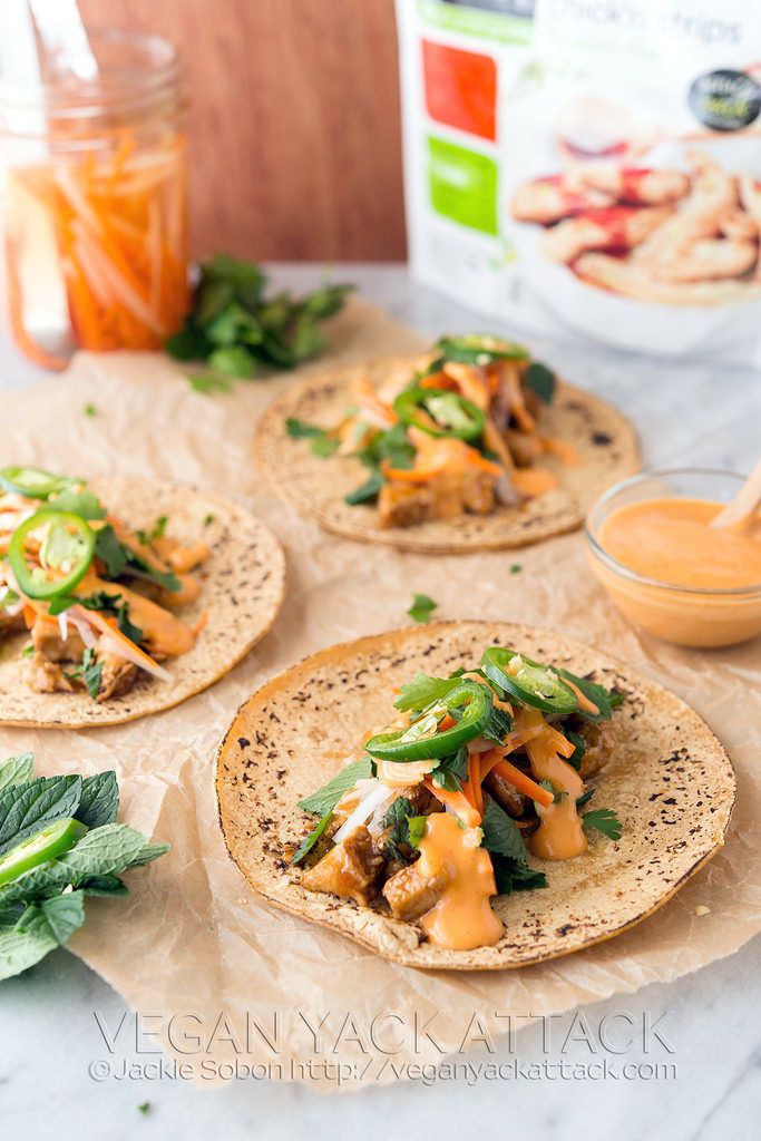 Vegan Chicken Tacos